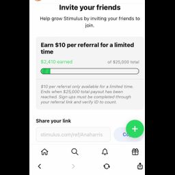 Stimulus referral codes and program details