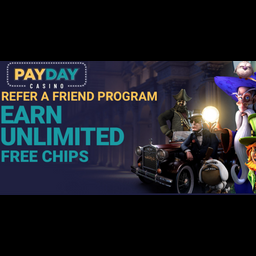 Payday Casino referral codes and program details