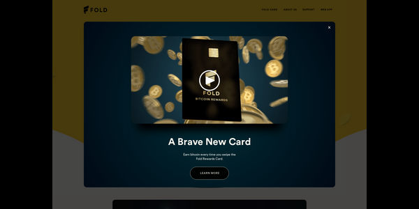 Fold, Earn Bitcoin Rewards